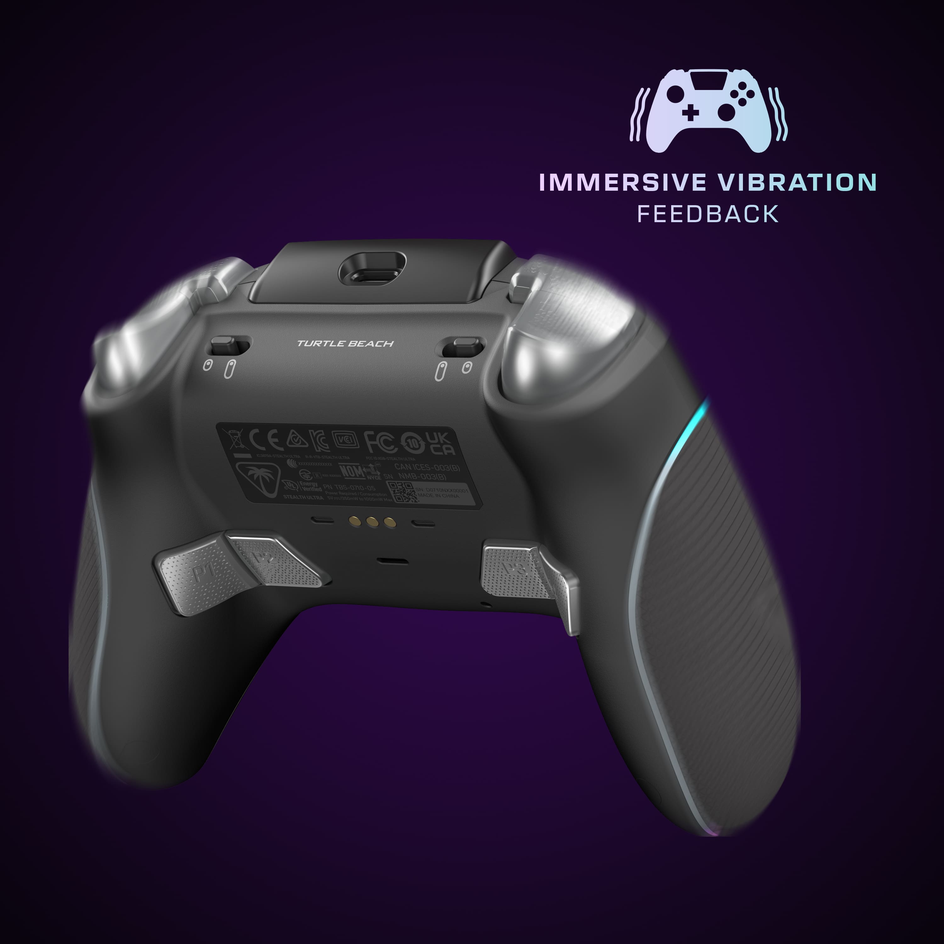 Immersive Vibration Feedback Turtle Beach CE is Y FCO FC 10 UK | e e CA - S-0000 NOM - - N e d L - 3 - I | I i - - I o I b - et