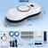 PRODUCT SIZE
2.7in 5.5in 11.8in
- Cleaning ring
- Host machine
- Cleaning cloth
- Remote control
- Refilling Adapter bottle
- Safety rope