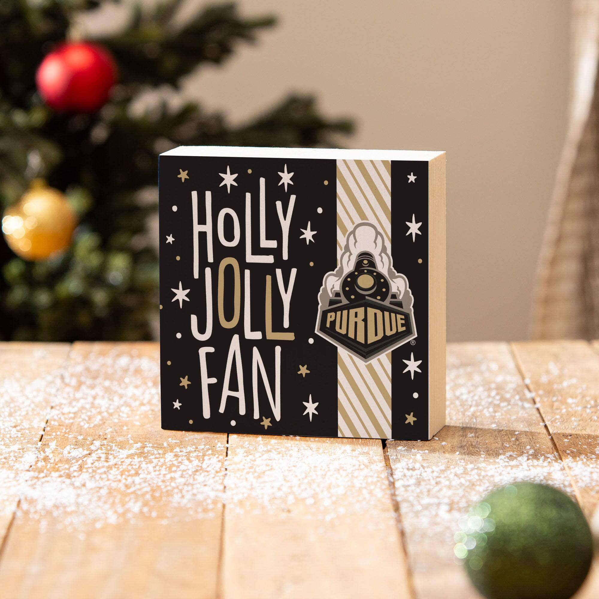 HOLLY JOLLY FAN  
PURDUE