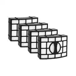 Nispira - XHEPA560 HEPA Filter for Shark Upright Vacuums CU530 NV431 QU573 UV650 UV725 ZU560 ZU572 ZD201 4 Pack