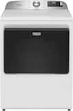 Maytag - 7.4 Cu. Ft. Smart Electric Dryer with Extra Power and Advanced Moisture Sensing - White