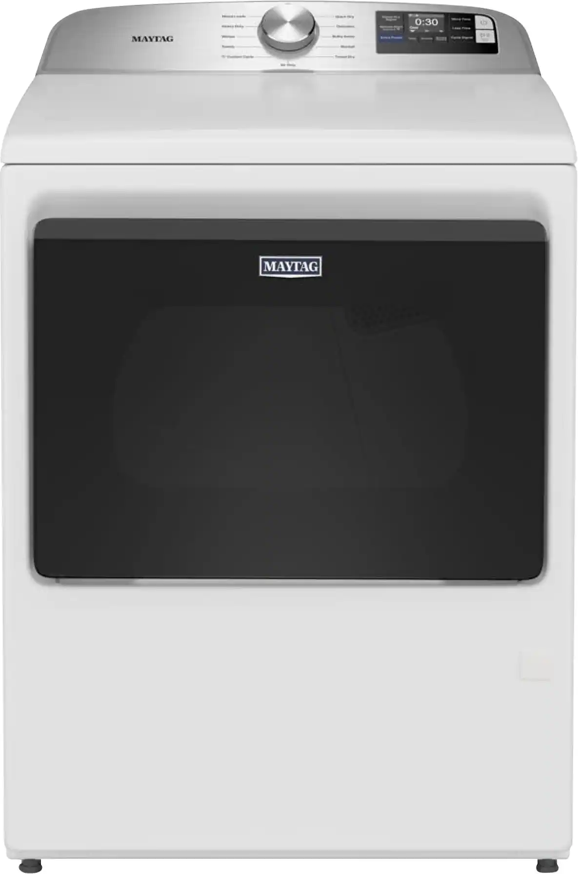 Maytag - 7.4 Cu. Ft. Smart Electric Dryer with Extra Power and Advanced Moisture Sensing - White