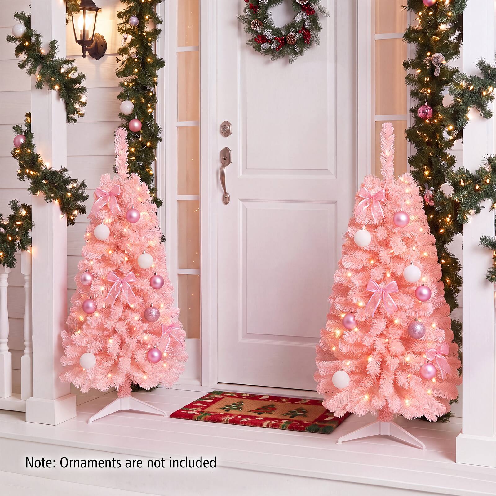 Note: Ornaments are not included