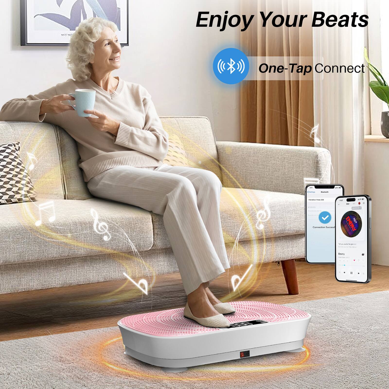Enjoy Your Beats  
One-Tap Connect  

ENEMY - Eury