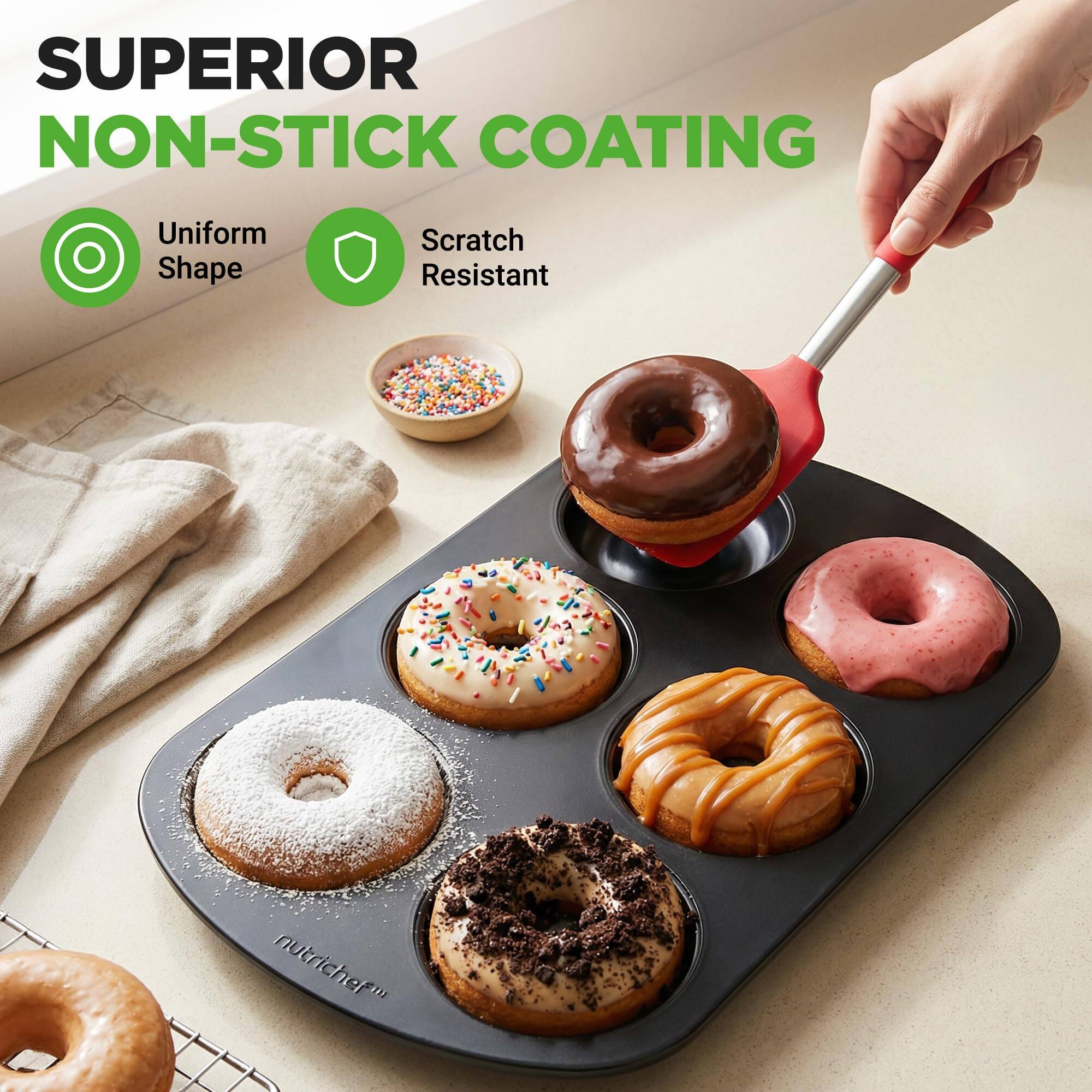 SUPERIOR NON-STICK COATING  
Uniform Shape  
Scratch Resistant  
nutrichef™