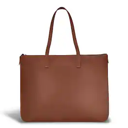 Champs - Onyx Collection Leather Business Tote - Brown