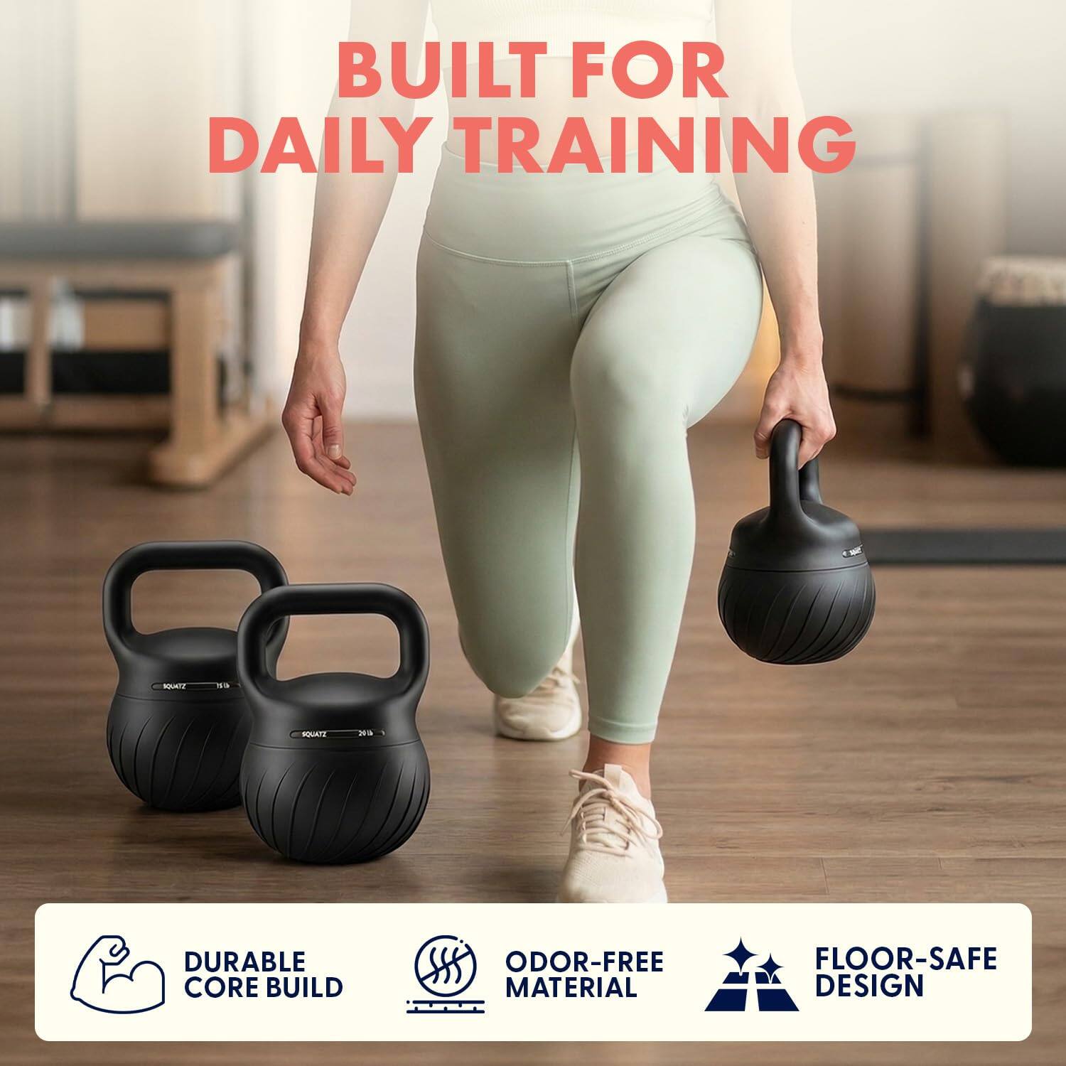BUILT FOR DAILY TRAINING

- DURABLE CORE BUILD
- ODOR-FREE MATERIAL
- FLOOR-SAFE DESIGN