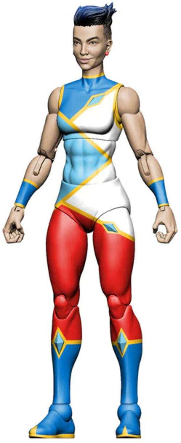 Alt View 3. PopMarket - Boss Fight Studio - La Borinquena - Wv1 Luz La Luminosa 1/12 Scale Action Figure   - Collectibles - Multicolor.