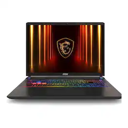 MSI - Vector 16 HX AI Gaming Laptop: Core Ultra 7-255HX, RTX 5070Ti, 16GB DDR5, 512GB SSD, 144Hz FHD+, TB5, Wi-Fi 6E