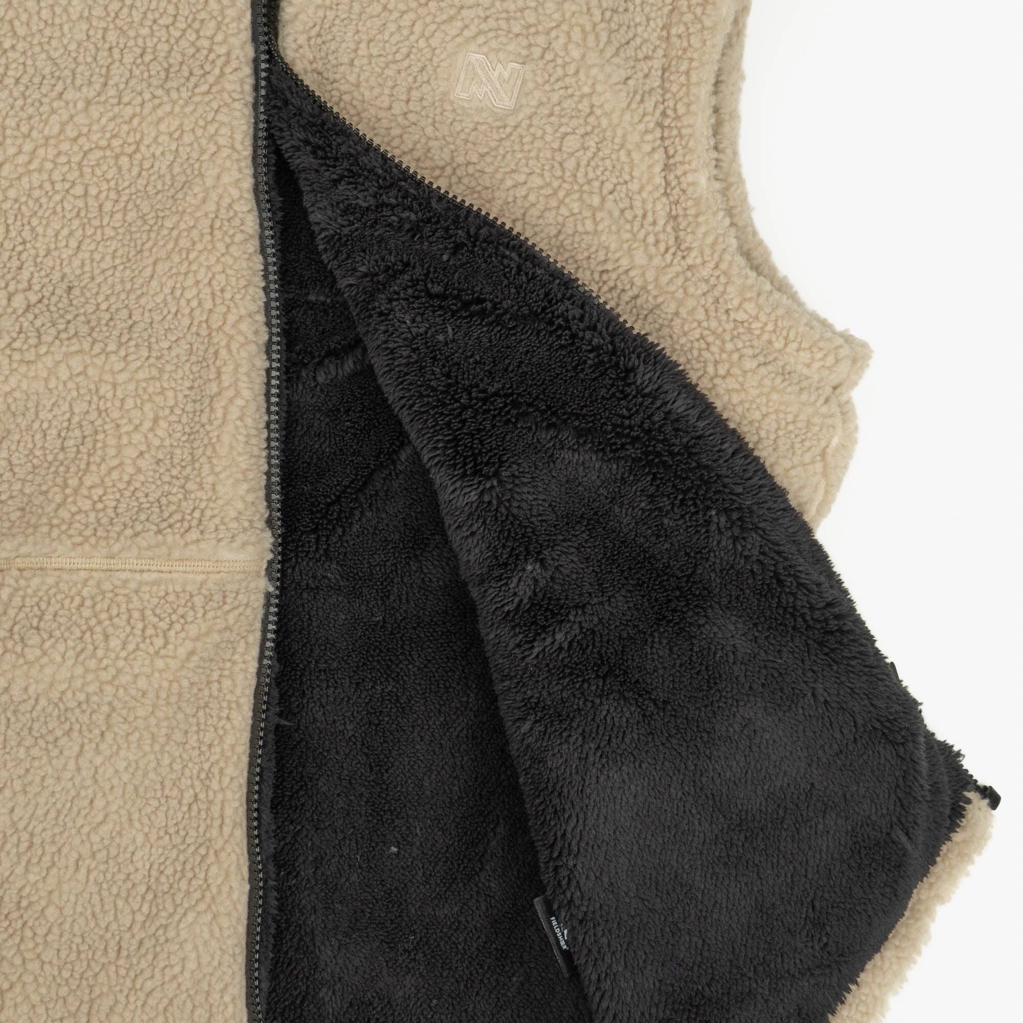 Alt View 7. Mobile Warming - Women's Upland Sherpa Heated Vest - Coffee.