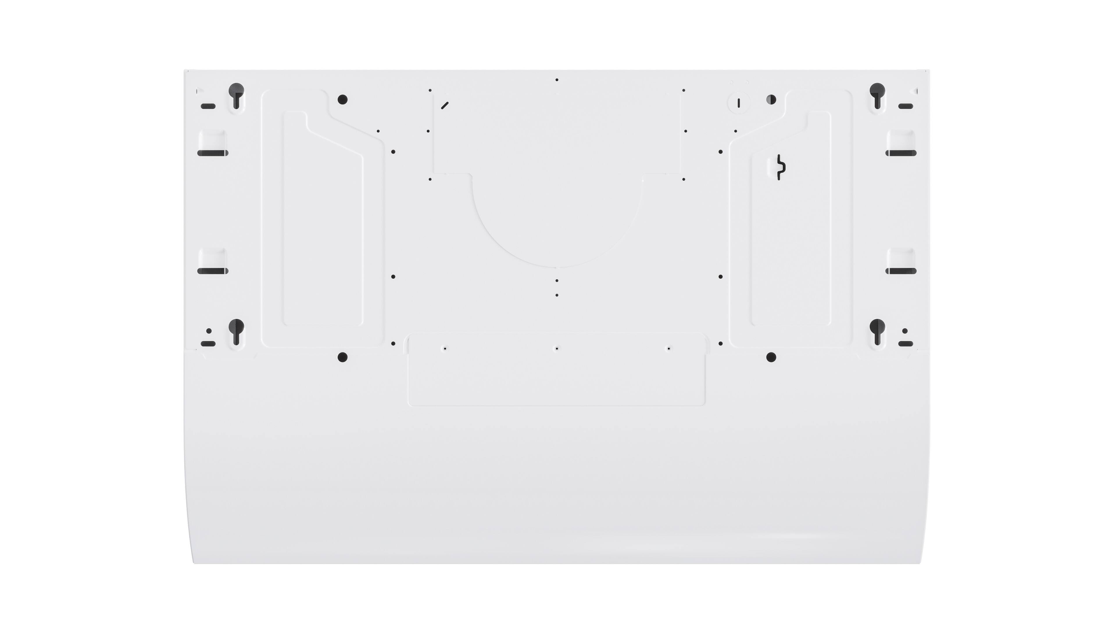 Alt View 7. Broan - Broan-NuTone 30-Inch Under Cabinet Range Hood, ENERGY STAR, 350 Max Blower CFM - White.