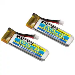 COMMON SENSE RC - Lectron Pro 3.7V 175mAh 45C Li-Po Battery, 2-Pack