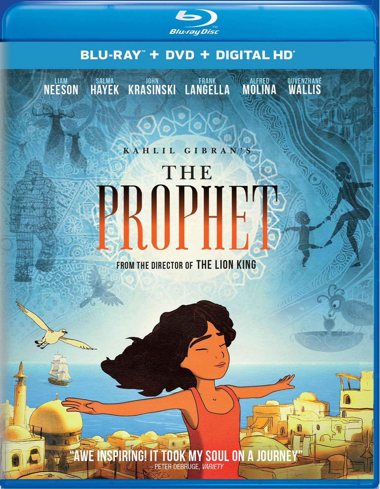 Front. Kahlil Gibran's The Prophet (DVD + Digital) [Blu-ray].