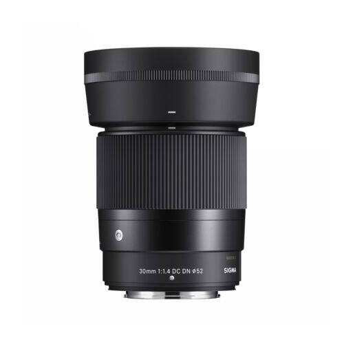 Sigma 30mm F1.4 Contemporary DC DN Lens for Fuji X Mount Black