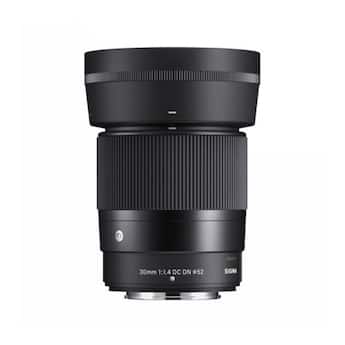 Sigma 30mm f/1.4 DC DN Contemporary Lens for Fujifilm X Black Sigma 30mm f/1.4 DC DN Contemporary Lens for Fujifilm X Black