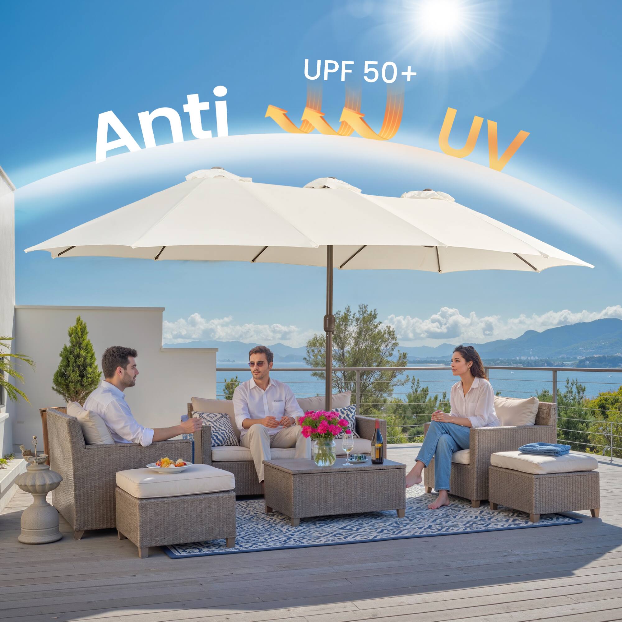 Anti UV UPF 50+