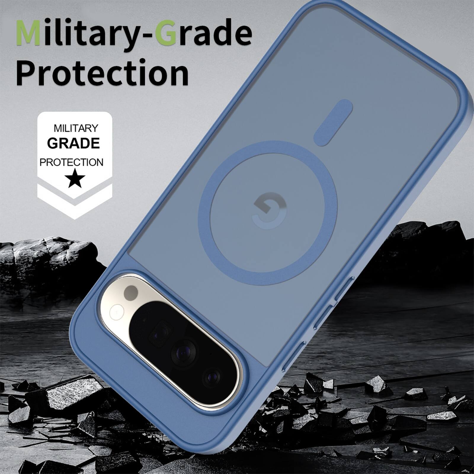 Military-Grade Protection  
MILITARY GRADE PROTECTION