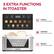 3 EXTRA FUNCTIONS IN 1 TOASTER
- CANCEL: Press to interrupt the toasting
- DEFROST: Defrost and toast in one step
- REHEAT: Reheat bread without toasting
Bagel, White, Waffle, Muffin, Grain
Geek Chef