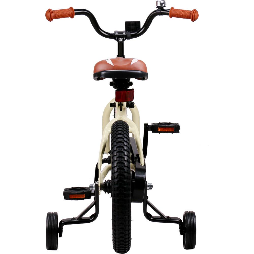 Alt View 4. JOYSTAR - JOYSTAR 12 Inch Kids Bike with Training Wheels, Children's Bike for 2-4 Years Old Boys Girls, Beige - Beige.