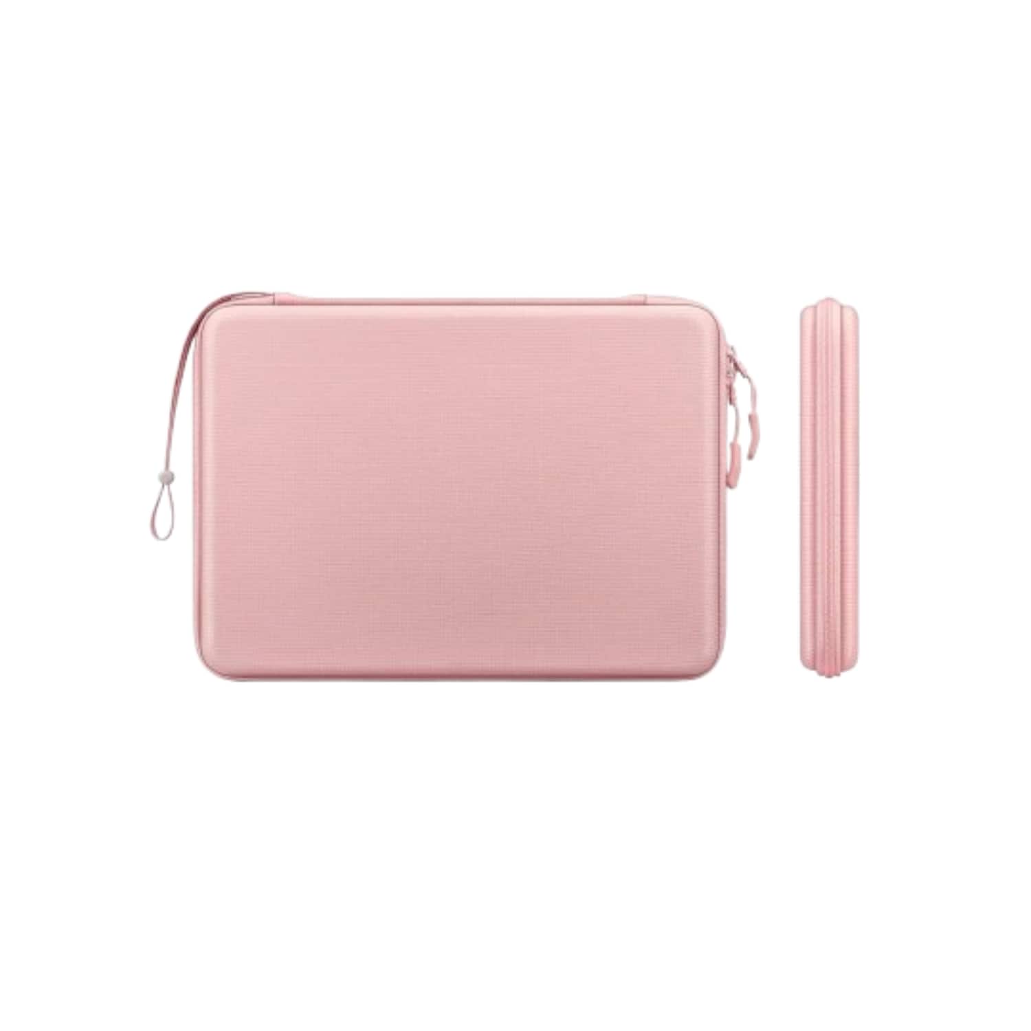 Front. Stock Preferred - 15.6" Hard Laptop Sleeve Case Bag – Shockproof, Water-Resistant Carrying Case for Acer Aspire - PINK.