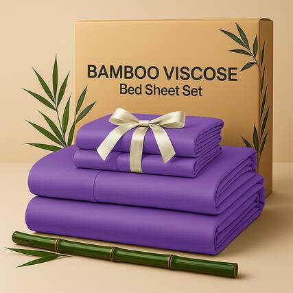 BAMBOO VISCOSE Bed Sheet Set