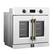 Left. Forno Appliances - Asti 30" 3.68 Cu. Ft. Electric True Convection Single Wall Oven with French Doors - White.