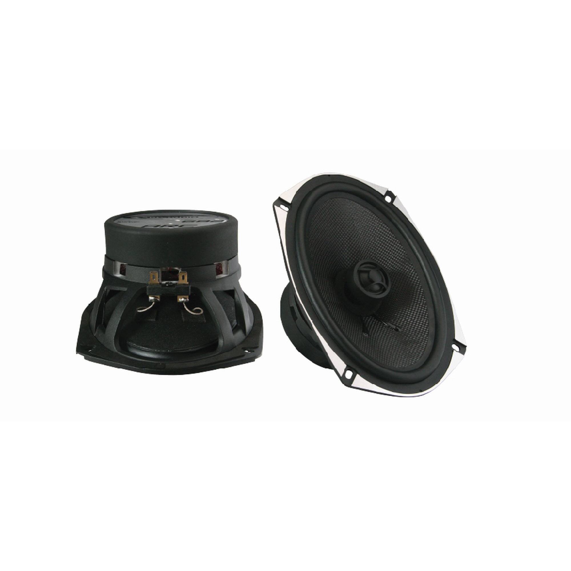 Front. ARC Audio - Arc Audio ARC 692 6x9” 2-Way Coaxial Speakers - Black/Gray.