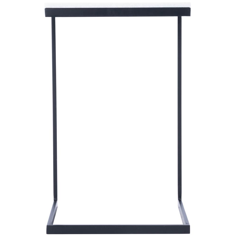 Alt View 1. Butler Specialty - Lawler Marble C- Side Table - Black,White.