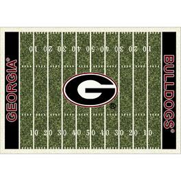 Imperial - Georgia Bulldogs 3'10" x 5'4" Homefield Rug - Black