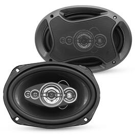5 CORE - 5Core 6x9 Car Speaker Audio Pair 800W 4Ohm 2 Way Coaxial Speaker w Tweeter-CS 69 2W - Black