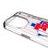 Alt View 2. Keyscaper - Texas Rangers Cooperstown iPhone Clear Case - 16e - Multicolor.