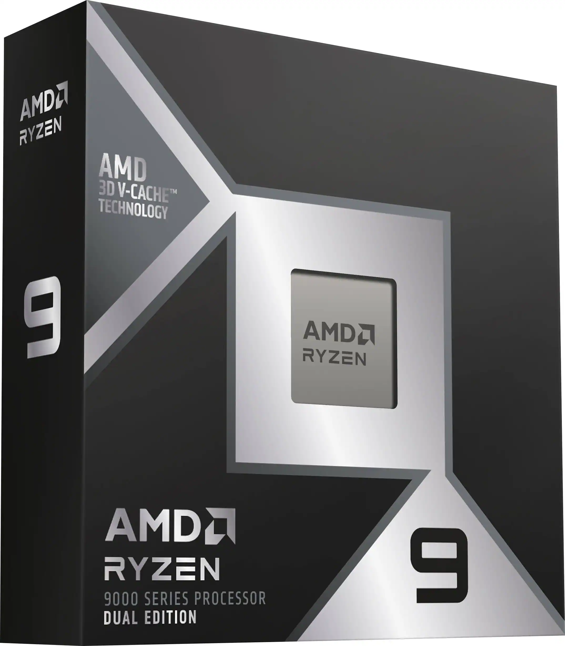 AMD Ryzen 9  
AMD 3D V-Cache™ Technology  
AMD Ryzen 9000 Series Processor Dual Edition