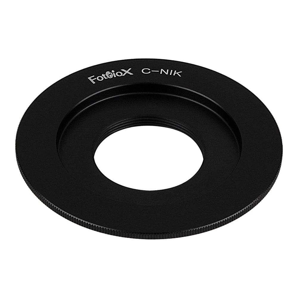 Fotodiox - Lens Adapter - Compatible with CCTV/Cine C Mount Lenses to fit Nikon F Mount Cameras