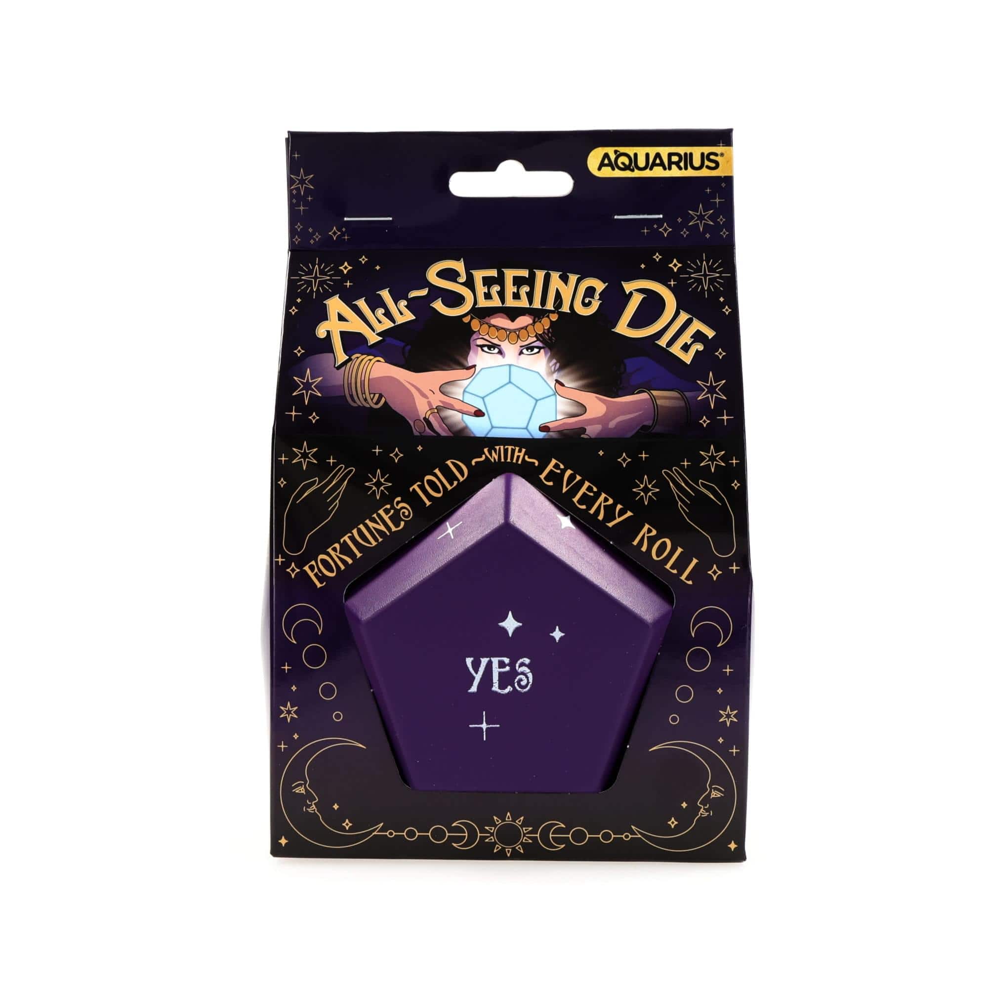 ICUP - All-Seeing Dice Large Foam Dice Rolling Game - Purple