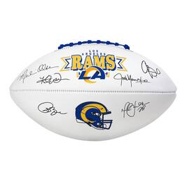 Logo Brands - Los Angeles Rams Legends Signature Football - Royal