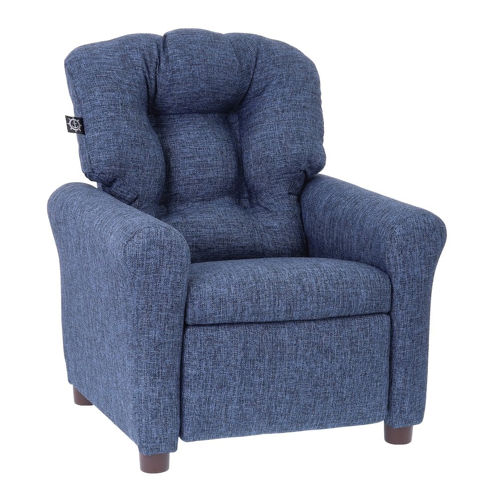 Crew - Traditional Kids Recliner Chair - Sapphire price history on PriceWatchPro