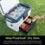 Ninja FrostVault Dry Zone Cold transfers into the Dry Zone to keep food dry and separate at food-safe temperatures (under 40°F) for days.