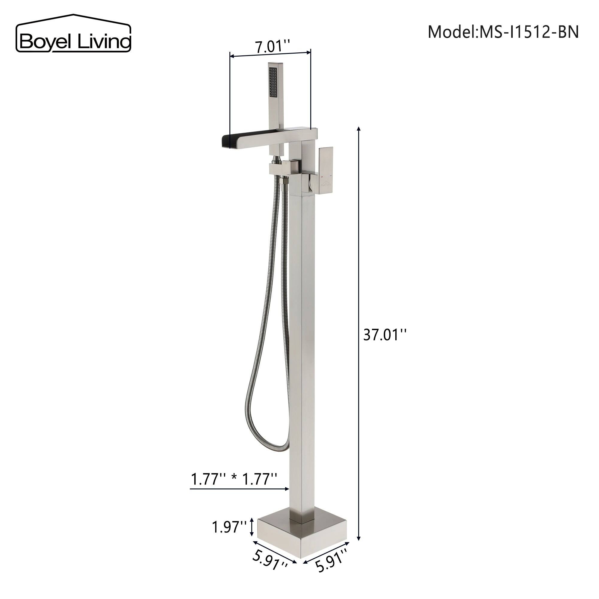 Boyel Living Model:MS-11512-BN 7.01" 37.01" 1.77" * 1.77" 1.97" 5.91" 5.91"