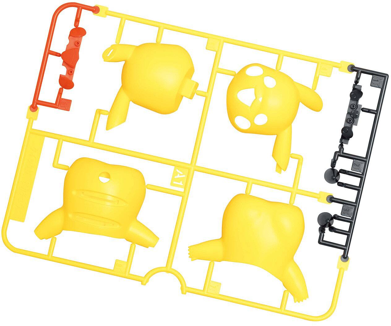 Alt View 1. Bandai - 01 Pikachu - 4" Figure - Pokémon - Bandai Hobby - Pokémon Model Kit Quick!!.