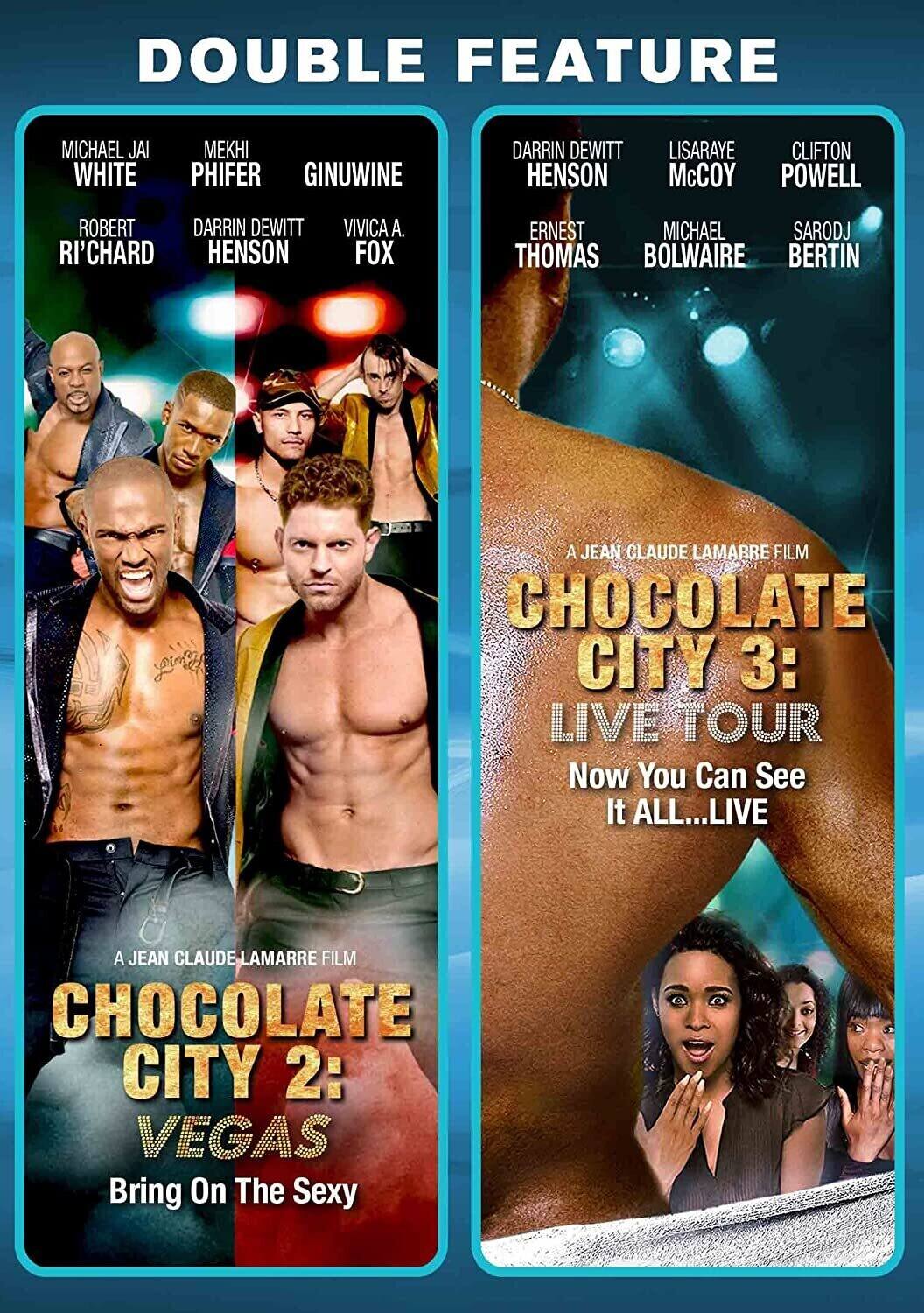 Front. Chocolate City 2: Vegas + Chocolate City 3: Live Tour   - DVD.