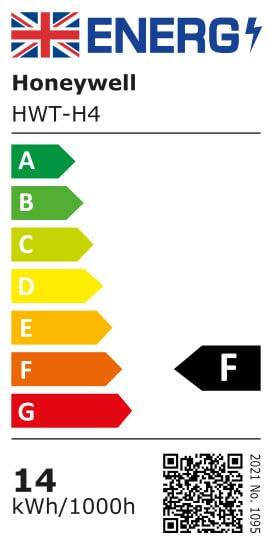ENERG Honeywell HWT-H4  
A B C D E F G  
F  
14 kWh/1000h  
2021 No. 1095