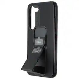 CLCKR - Stand + Grip Series Case for Samsung Galaxy S23 - Black