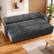 Angle. Vipbear - 81" U Shaped Pull Out Couches for Living Room with Storage Chaise, USB Port&Cupholder - Grey.