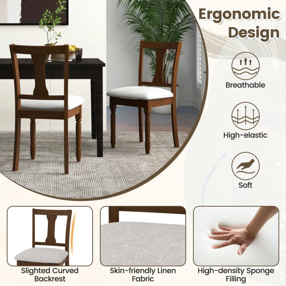 Ergonomic Design  
Breathable  
High-elastic  
Soft  
Slightly Curved Backrest  
Skin-friendly Linen Fabric  
High-density Sponge Filling