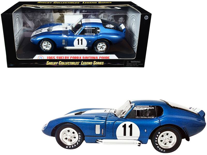 Shelby Collectibles Legend Series  
1965 Shelby Corra Navtona Coupe  
14+  
WARNING: CHOKING HAZARD - Small parts. Not for children under 3 years.