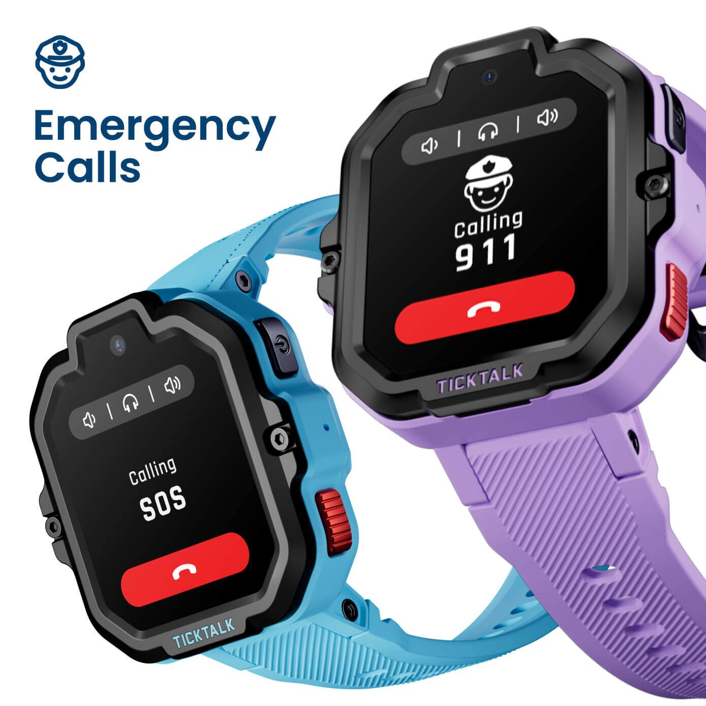 Emergency Calls

Calling 911

Calling SOS

TICKTALK