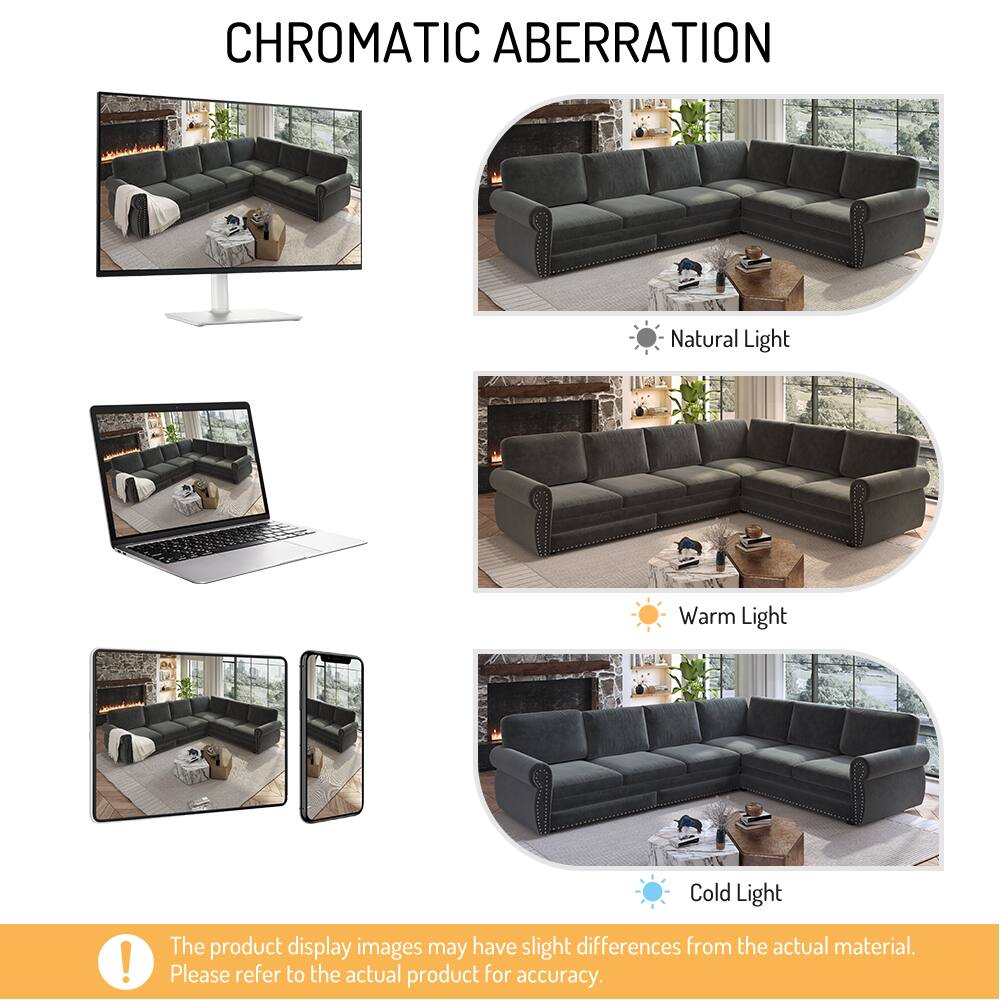 CHROMATIC ABERRATION

Natural Light
Warm Light
Cold Light

The product display images may have slight differences from the actual material. Please refer to the actual product for accuracy.