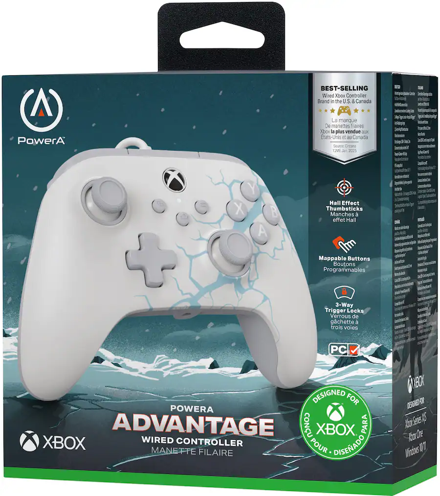 PowerA Advantage Wired Controller for Xbox Series X|S, Xbox One ...