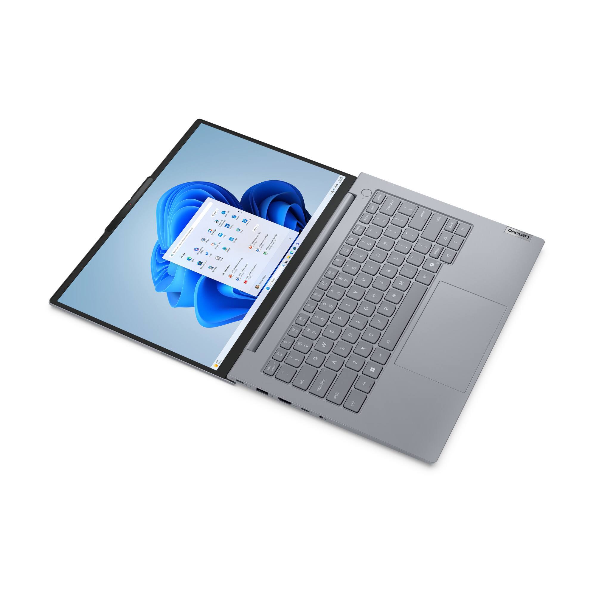 Alt View 7. Lenovo - Lenovo - ThinkBook 16 Gen 9 16"  Laptop - Latest Model - Intel Core 5 with 16GB Memory - 512GB SSD - Arctic Grey - Arctic Grey.