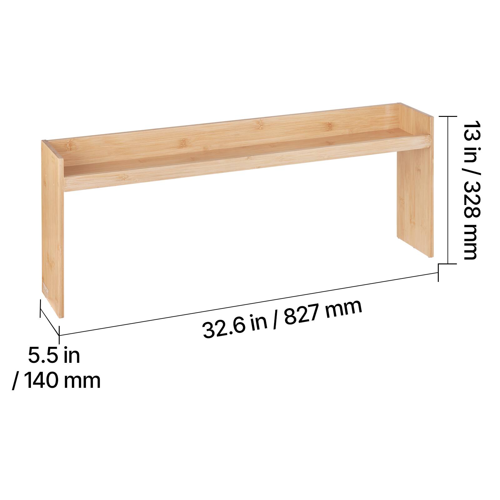 13 in / 328 mm  
5.5 in / 140 mm  
32.6 in / 827 mm